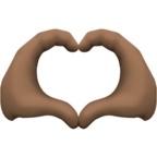 Heart Hands Emoji Facebook