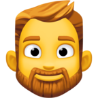 Man Beard Emoji Facebook