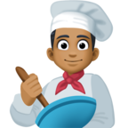 Man Cook Emoji Facebook