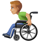 Man In Manual Wheelchair Emoji Facebook