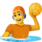 Person Playing Water Polo Emoji Facebook