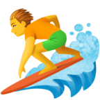 Person Surfing Emoji Facebook