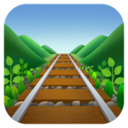 Railway Track Emoji Facebook