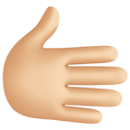 Rightwards Hand Emoji Facebook
