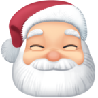 Santa Claus Emoji Facebook