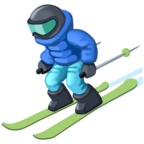 Skier Emoji Facebook