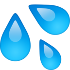 Sweat Droplets Emoji Facebook