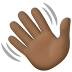 Waving Hand Emoji Facebook