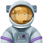 Woman Astronaut Emoji Facebook