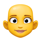 Woman Bald Emoji Facebook
