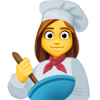 Woman Cook Emoji Facebook