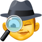 Woman Detective Emoji Facebook