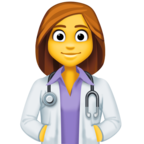 Woman Health Worker Emoji Facebook