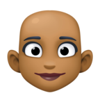 Woman Bald Emoji Facebook