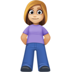 Woman Standing Emoji Facebook