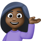 Woman Tipping Hand Emoji Facebook