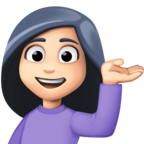 Woman Tipping Hand Emoji Facebook