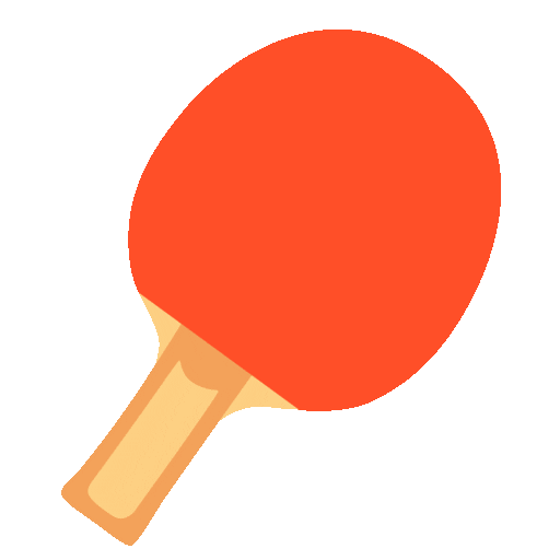 Ping Pong Emoji Google-animated