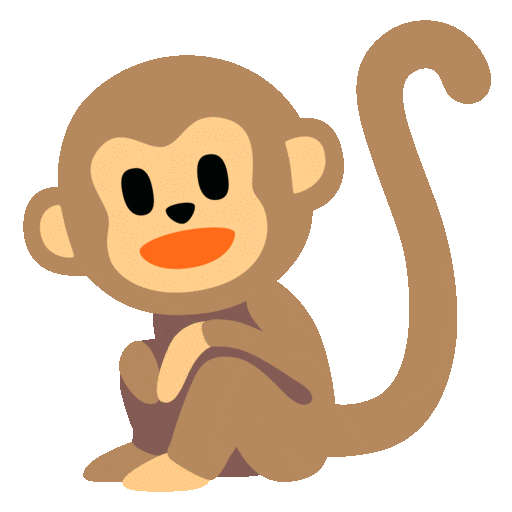 Monkey Emoji Google-animated