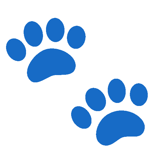 Paw Prints Emoji Google-animated