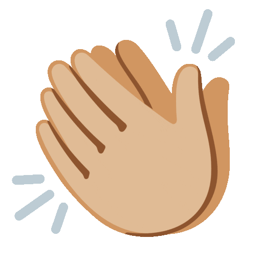 Clapping Hands Emoji Google-animated