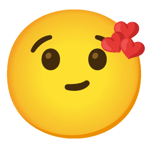Face Blowing A Kiss Emoji Google-animated