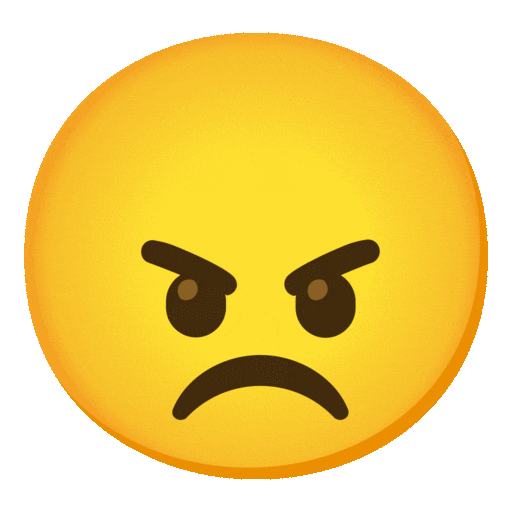 Angry Face Emoji Google-animated
