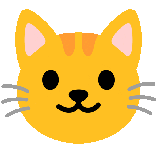 Grinning Cat Emoji Google-animated
