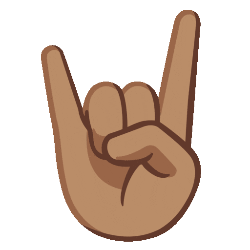 Sign Of The Horns Emoji Google-animated
