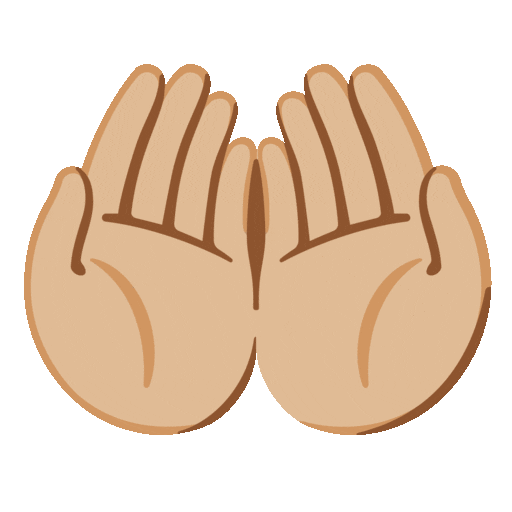 Palms Up Together Emoji Google-animated