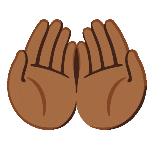 Palms Up Together Emoji Google-animated