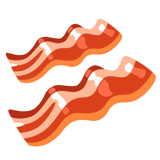 Bacon Emoji Google-animated