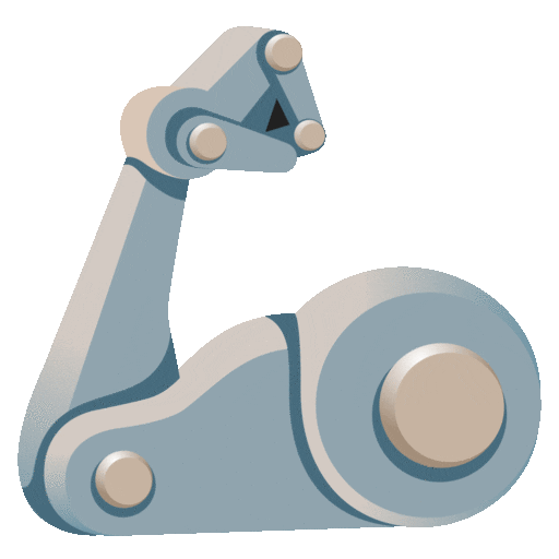 Mechanical Arm Emoji Google-animated
