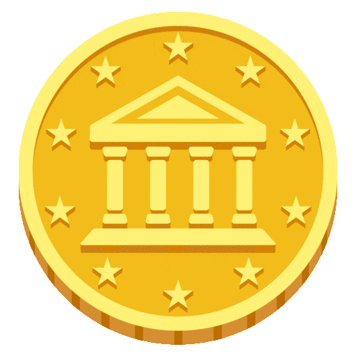 Coin Emoji Google-animated