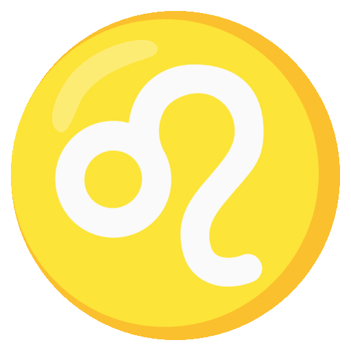 Leo Emoji Google-animated
