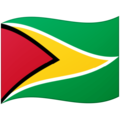 Flag Guyana Emoji Google
