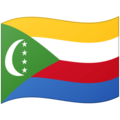 Flag Comoros Emoji Google