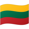 Flag Lithuania Emoji Google