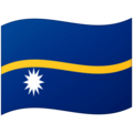 Flag Nauru Emoji Google
