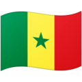Flag Senegal Emoji Google