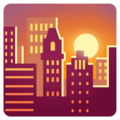 Sunset Emoji Google