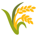 Sheaf Of Rice Emoji Google