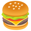 Hamburger Emoji Google