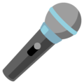 Microphone Emoji Google