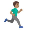 Man Running Facing Right Emoji Google