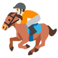 Horse Racing Emoji Google