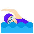 Woman Swimming Emoji Google