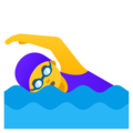 Woman Swimming Emoji Google