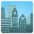 Cityscape Emoji Google