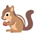 Chipmunk Emoji Google